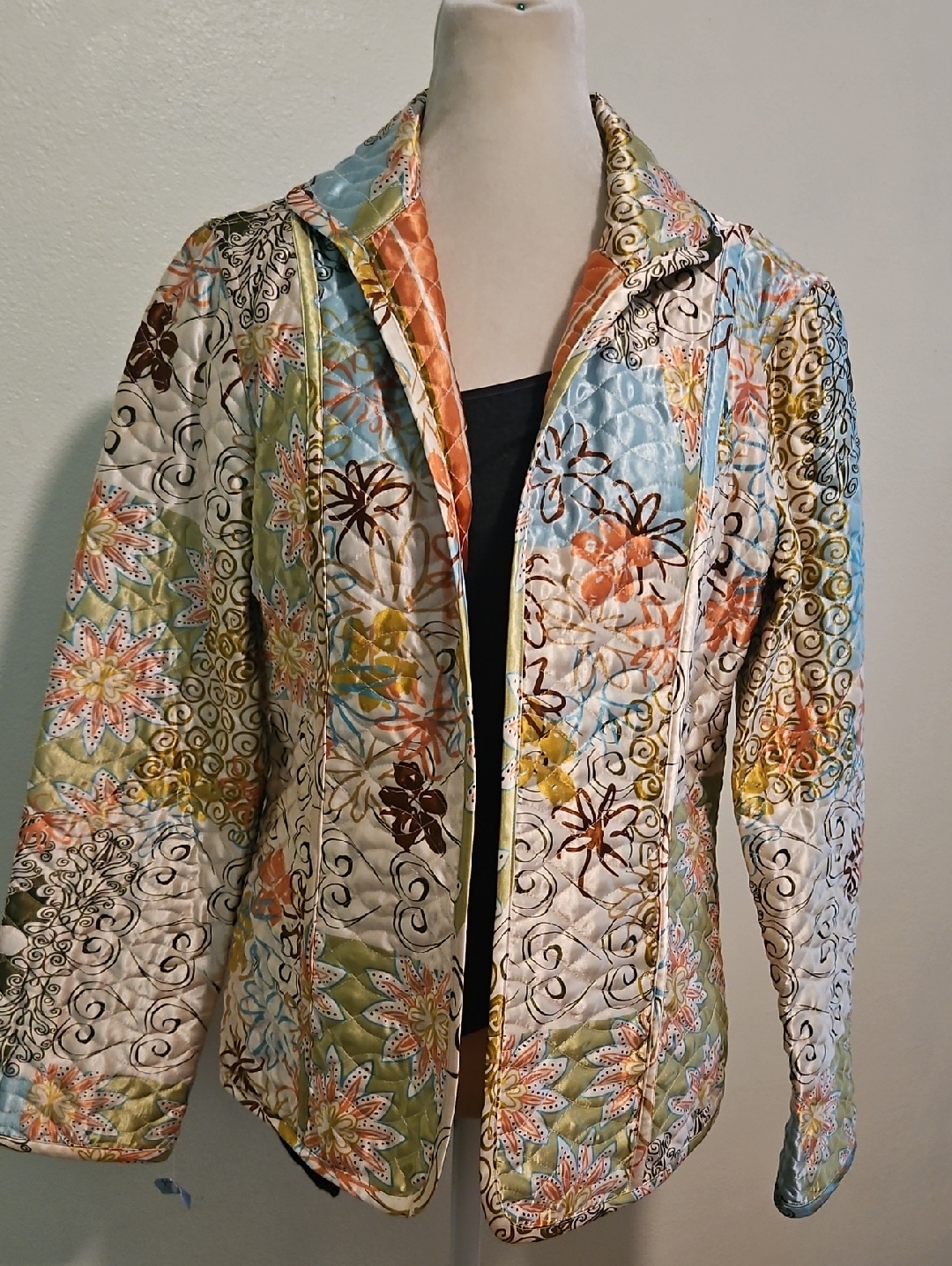 Sharon Young Quilted Jacket Medium